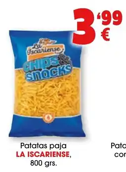 TOP Cash & Carry La Iscariense chips snacks oferta