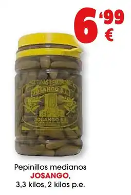 TOP Cash & Carry Josango pepinillos medianos oferta
