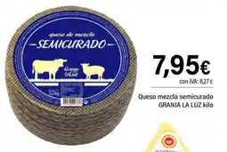 Cash Ifa Granja La Luz queso mezcla semicurado oferta