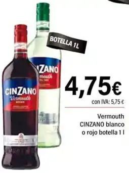 Cash Ifa Cinzano vermouth oferta