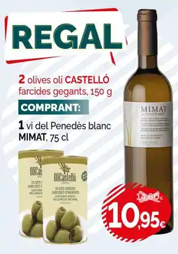 Condis Regal 2 olives oli castelló farcides gegants oferta
