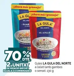 Condis La gula del norte a l'allet amb gambes o sense oferta