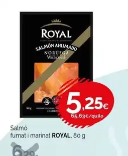 Condis Royal salmón ahumado noruega wildlands oferta