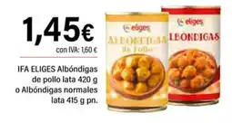 Cash Ifa Eliges albóndigas de pollo oferta