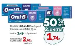 Condis Oral-B dentífric pro-expert oferta