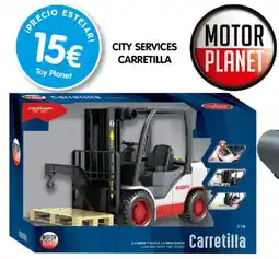 Toy Planet City services carretilla oferta