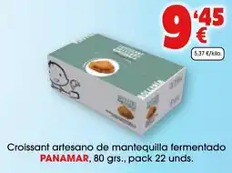TOP Cash & Carry Panamar croissant artesano de mantequilla fermentado oferta