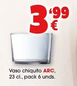 TOP Cash & Carry Vaso chiquito ARC oferta