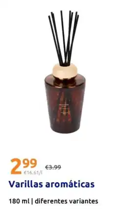 Action Varillas aromáticas oferta