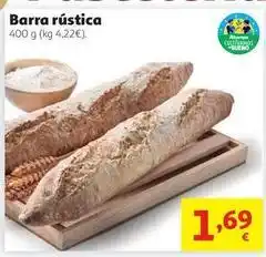 Alcampo Alcampo - barra rustica oferta