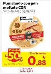 Alcampo Planchado con pan mollete oferta