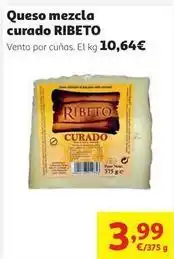 Alcampo Queso mezcla curado oferta