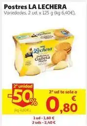 Alcampo La lechera - postres oferta