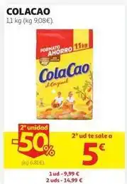 Alcampo Cola cao - 1.1 kg oferta