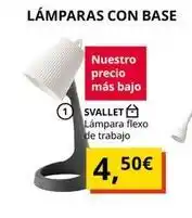 IKEA Lamparas con base oferta