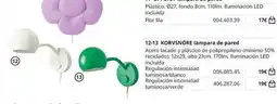 IKEA Flor - 12.413 korusgnore llamparas de pared oferta