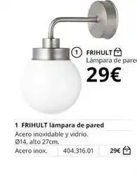 IKEA Fri hult lampara de pared oferta