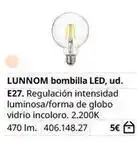 IKEA Globo - bombilla led oferta