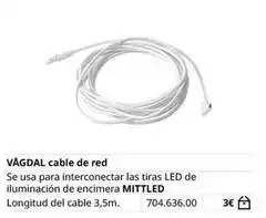IKEA Cable de red oferta