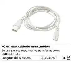 IKEA Fórn emma cable de interconexion oferta