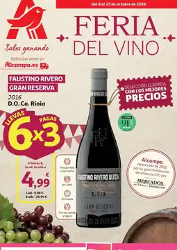 Alcampo Gran reserva - 2016 oferta