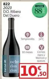 Alcampo Ribera - 822 2023 d.o. del duero oferta