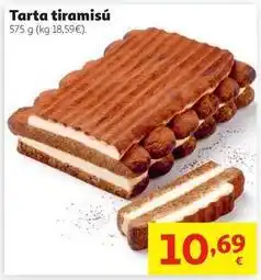 Alcampo Tarta tiramisu oferta