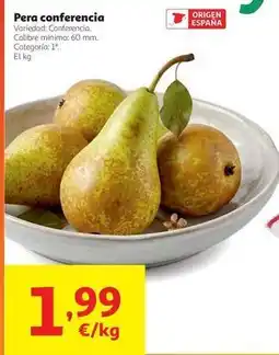 Alcampo Origen - pera conferencia oferta