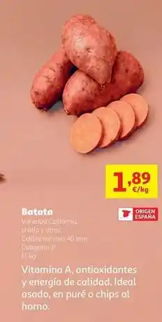 Alcampo California - batata oferta
