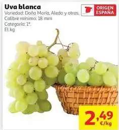 Alcampo Origen - uva blanca oferta