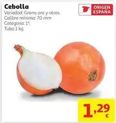 Alcampo Oro - cebolla oferta