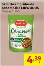 Alcampo Bio - semillas molidas de canamo bio oferta
