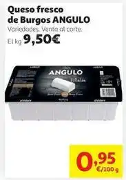Alcampo Angulo - queso fresco de burgos oferta