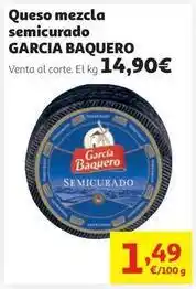 Alcampo García baquero - queso mezcla semicurado oferta