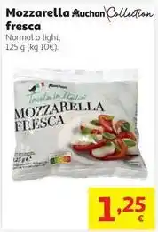 Alcampo Auchan - mozzarella oferta