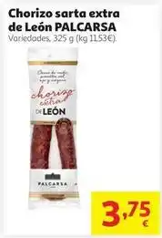 Alcampo Palcarsa - chorizo sarta extra de león oferta