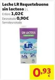 Alcampo Leche sin lactosa oferta