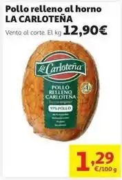 Alcampo La carloteña - pollo relleno al horno oferta