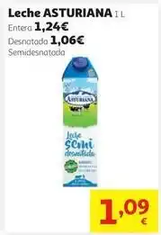 Alcampo La asturiana - leche oferta