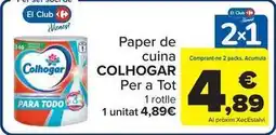 Carrefour Market Colhogar - paper de cuina per a tot oferta