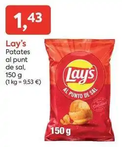 Suma Supermercados Lay's - patates al punt de sal oferta