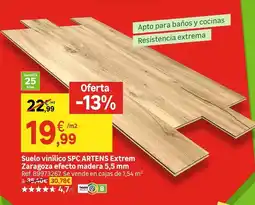 Leroy Merlin Spc - suelo vimlico spc extrem zarga02a efecto madera oferta