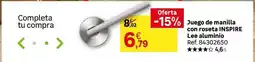 Leroy Merlin Lee - juego de manilla con roseta inspire oferta