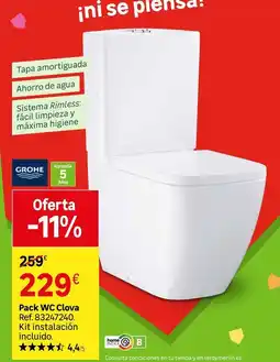 Leroy Merlin Sistema - pack wc clva oferta