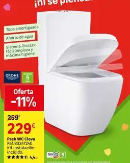 Leroy Merlin Sistema - pack wc clove oferta