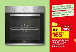 Leroy Merlin Beko - horno multifunción oferta