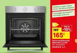 Leroy Merlin Beko - horno multifunción oferta