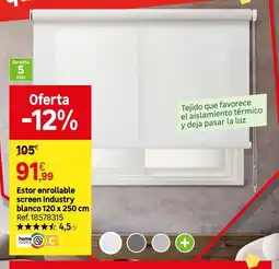 Leroy Merlin Blanco - estor enrollable screen industry oferta
