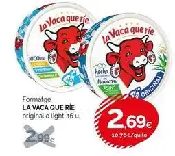 Condis La vaca que ríe - formatge original oferta