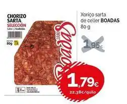 Condis Boadas - chorizo sarta seleccion oferta